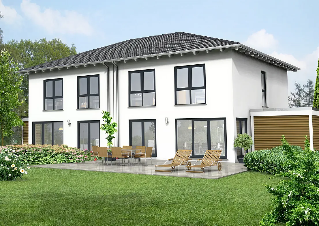 Modernes Einfamilienhaus mit 130 Quadratmetern Wohnfläche